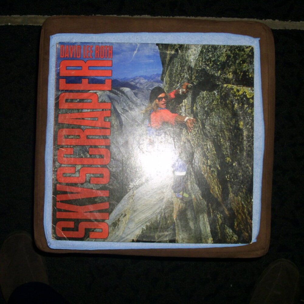 David Lee Roth - Skyscraper - Record Album - Vinyl VG to VG+ condition